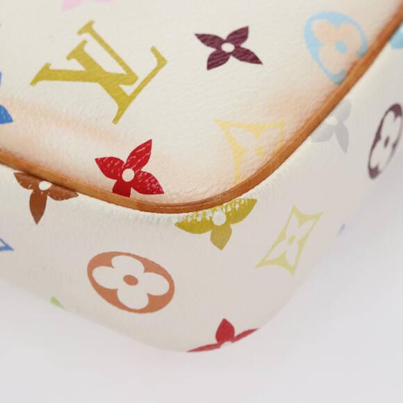 LOUIS VUITTON Monogram Multicolor Lift Shoulder Bag White M40055 - Picture 9 of 16